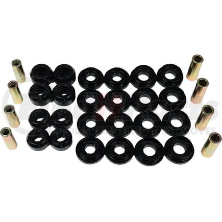 Energy Suspension 83133G Control Arm Bushing Set; Black; Rear; Performance Polyurethane;