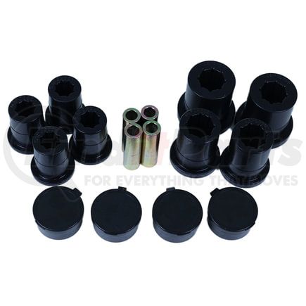 Energy Suspension 83142G Control Arm Bushing Set; Front; Black;