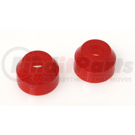 Energy Suspension 913105R Tie Rod Dust Boot; Red; Round Style; Largest Dia. Taper 0.55 in./14mm; Socket Top Dia. 1 7/16 in./36.5mm; 2 Pack;