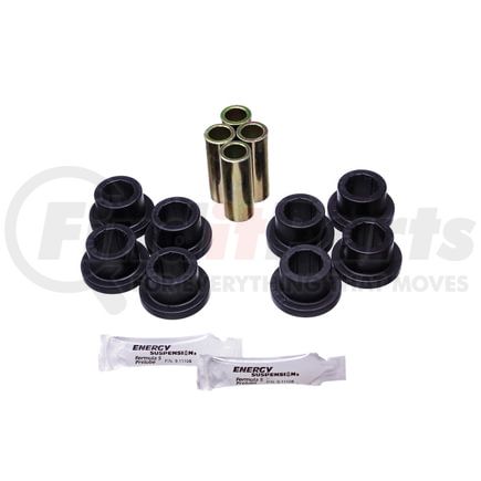 Energy Suspension 92108G Control Arm Bushing Set; Black; Front; For Vehicles w/ Trail Master C44 And C66 Kits; 1.25 O.D. x 0.812 I.D.;