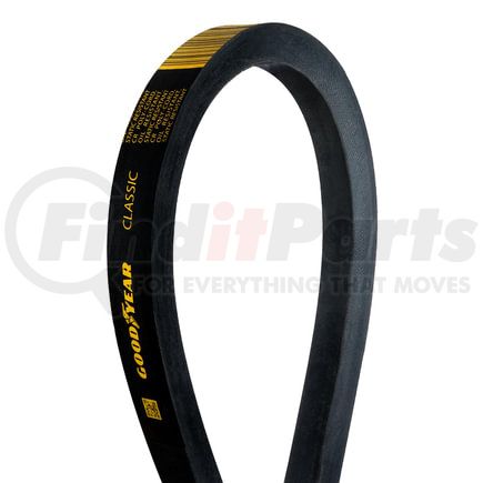 Goodyear Belts D110 D110 Classic Wrapped V-Belt: D Profile,114.69 Effective Length