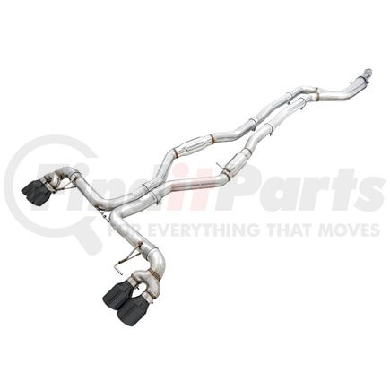 AWE 3020-43085 AWE Track Edition Exhaust for G20 M340i - Diamond Black Tips