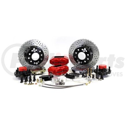 Baer 4301432R Baer Brakes 11" SS4+ Front Brake Kit, Red, SDZ, Std. Studs