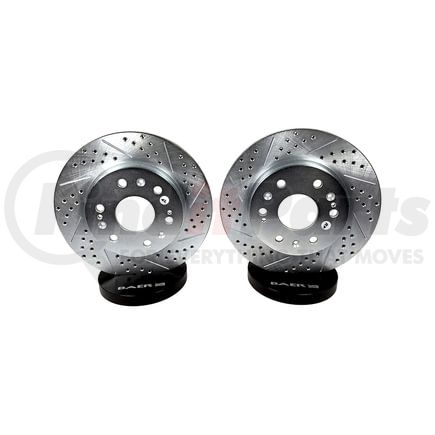 Baer 99208020 Baer Brakes Claw Performance Rotors, Rear