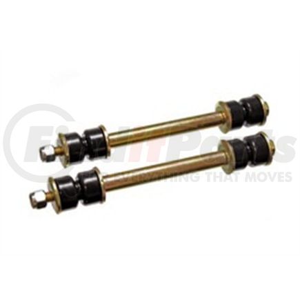 Energy Suspension 98121G Fixed Length End Link Set; Black; L-4.5 in.;
