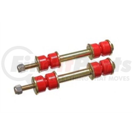 Energy Suspension 98117R Fixed Length End Link Set; Red; L-2 5/8 in.;