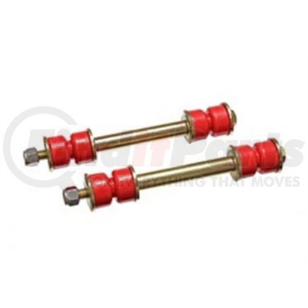 Energy Suspension 98124R Fixed Length End Link Set; Red; L-3 9/16 in.;