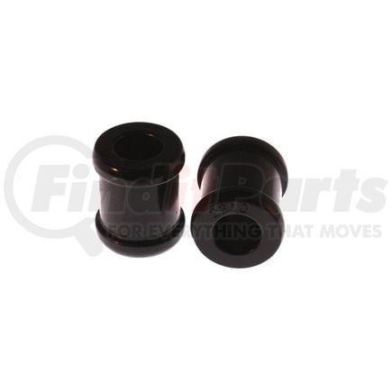 Energy Suspension 98141G Universal Shock Eyes; Black; Front And Rear; Standard Straight Eye Style; ID 5/8; L-1.25 in.; w/2 Bushings; Performance Polyurethane;
