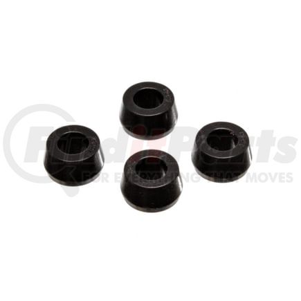 Energy Suspension 98143G Universal Shock Eyes; Black; Front And Rear; Half Bushing Style For Large Race Hourglass; ID 0.75 in.; L-13/16 in.; w/4 Bushings; Performance Polyurethane;