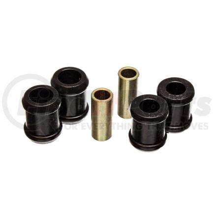 Energy Suspension 98138G Shock Bushing Set; Black; Rear; Must Reuse All Metal Hardware; Performance Polyurethane;