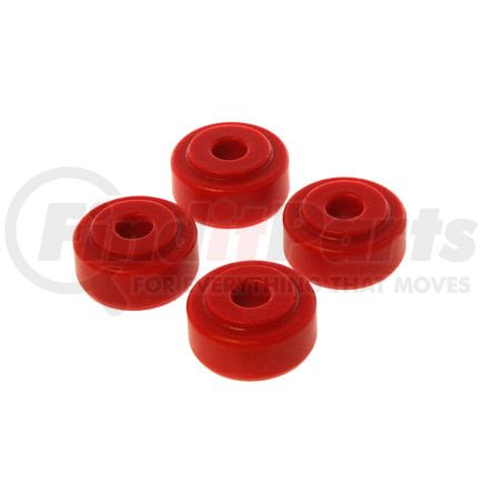 Energy Suspension 98145R Universal Shock Eyes; Red; Front And Rear; Large Shock Tower Bayonet End Style; 15/16 in. Nipple; ID-9/16 in.; w/4 Bushings; Performance Polyurethane;