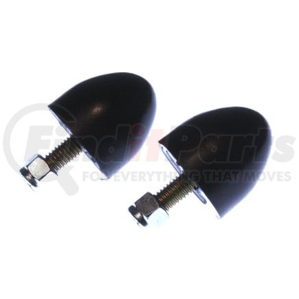 Energy Suspension 99103G Universal Bump Stop Set; Black; Smaller Bullet Shaped; H-1 9/16 in.; 1.5 in. Dia.; Incl. 2 Per Set; Performance Polyurethane;