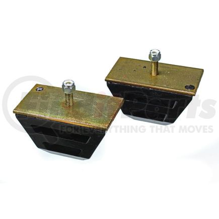 Energy Suspension 99109G Universal Bump Stop Set; Black; Low Profile Competition Style; H-2.5 in.; L-4.5 in.; W-2.5 in.; Incl. 2 Per Set; Performance Polyurethane;