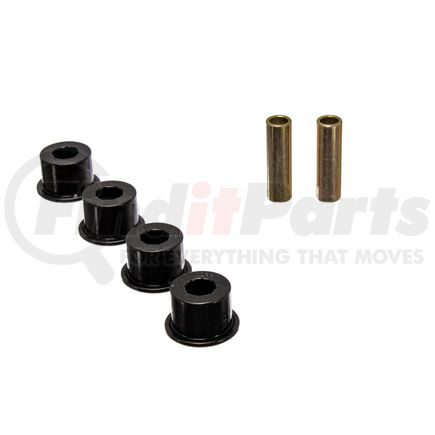 Energy Suspension 99488G Universal Link Bushings; Black; Flange Type; 1.760 in. OD Bush; 5/8 in. ID Sleeve; Performance Polyurethane;