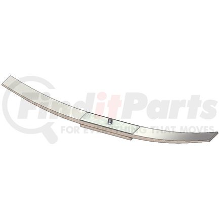 Dayton Parts 46-1359 Leaf Helper Spring - Rear, Single Leaf, 3 in. Width, OEM A1616066000