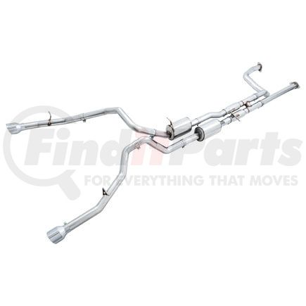 AWE 3015-32004 AWE 0FG CATBACK RAM TRX - CHROME TI