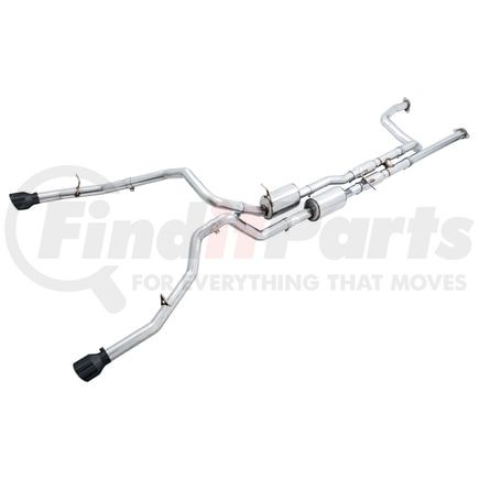 AWE 3015-33005 AWE 0FG CATBACK RAM TRX - BLACK TIP