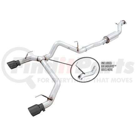 AWE 3015-33456 AWE 0FG FORD BRONCO CATBACK - DUAL