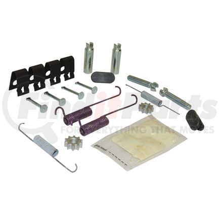 Crown 5093390HK Parking Brake Hardware Kit; Incl. Springs; Pins; Clips; Slippers; Adjusters;
