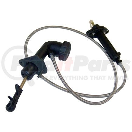 Crown 52104110 Clutch Hydraulic Assembly; Left Hand Drive; Incl. Clutch Master Cylinder/Slave Cylinder/Braided Stainless Hose;