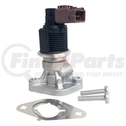 Crown 53034192AB EGR Valve; Gasket; Mounting Hardware; Black; Steel;