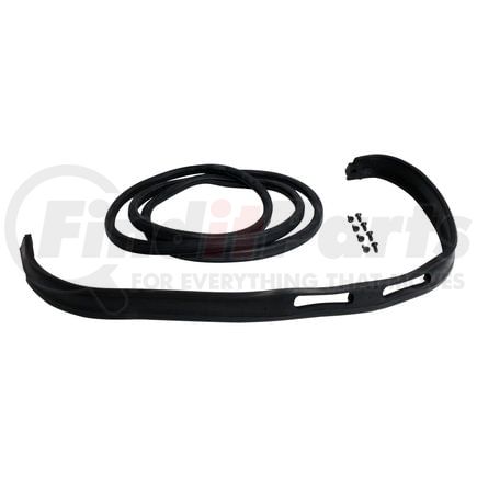 Crown 5453950K Windshield Frame Weatherstrip Kit; Includes Windshield Weatherstrip; Hinge Screws;