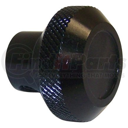 Crown 5459189B Wiper Switch Knob; Black Aluminum;