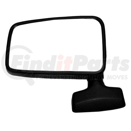 Crown 55024249 Door Mirror; Left; w/Small Non-Remote Mirrors;