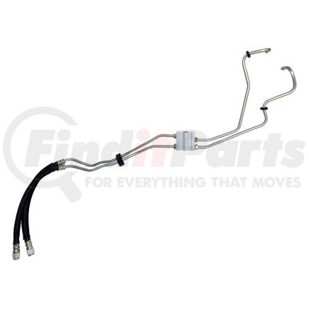 Crown 55037841AK Transmission Cooler Hose Set; Supply and Return; Includes Thermal Bypass Valve;