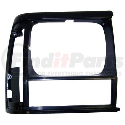 Crown 55054930 Headlamp Bezel; Right; Flat Black/Black;