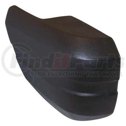 Crown 55234544 Bumper Cap; Front Right; Black;