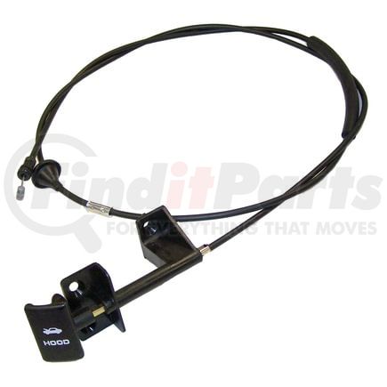 Crown 55235483AD Hood Release Cable; Left Hand Drive;