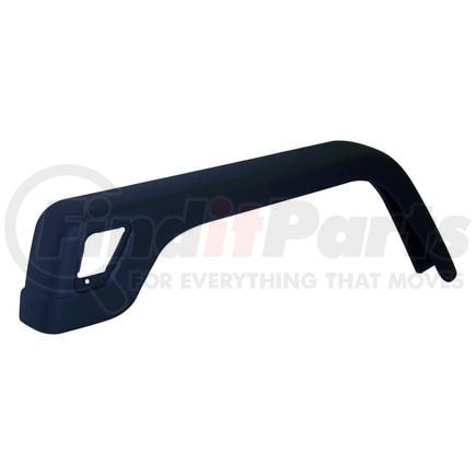 Crown 55254919 Fender Flare; Front Left; Flat Black;