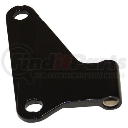 Crown 55395393AE Door Hinge; Front Left; Black Paintable Finish;
