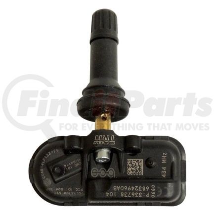 Crown 68324960AB TPMS Sensor; w/o Japan Equipment Group;