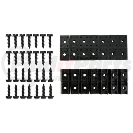 Crown 7109K Fender Flare Hardware Kit; Incl. 24 Screws And 24 Nuts;