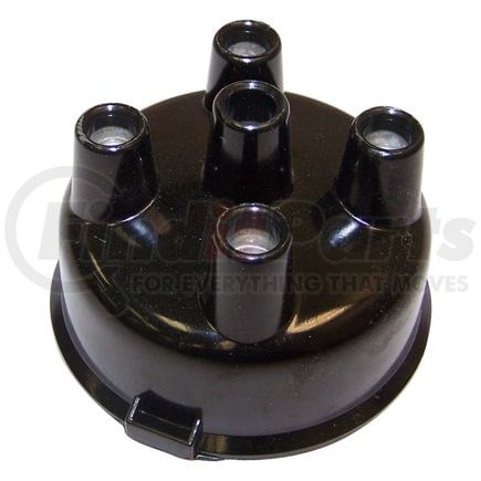 Crown J0118343 Distributor Cap; Right; Solid Carbon Button For Center Rotor Contact;