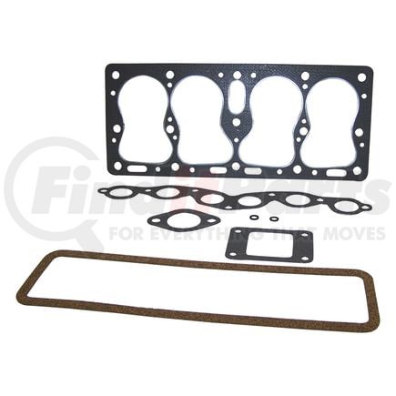 Crown J0802030 Engine Gasket Set; Incl. Valve Cvr Gkt/Intake To Exhaust Manifold Gkt/Exhaust Manifold To Frt Pipe Gkt/Cyl. Head Gkt/Exhaust To Manifold To Engine Gkt/2 Valve Cvr Screw Gkt;
