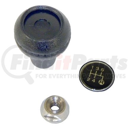 Crown 3241073K Manual Trans Shift Knob Kit; Incl. Knob; Nut; Shift Insert; For Use w/T5 Transmissions;