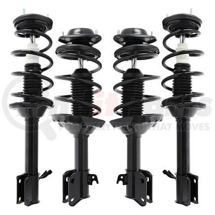 Unity Automotive 4-11821-15811-001 Front and Rear Suspension Strut and Coil Spring Assembly Kit
