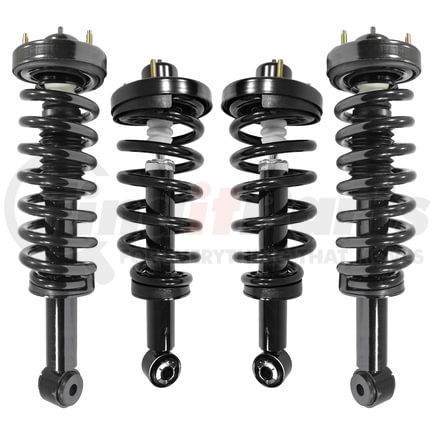 Unity Automotive 4-11900-15410-001 Front and Rear Suspension Strut and Coil Spring Assembly Kit