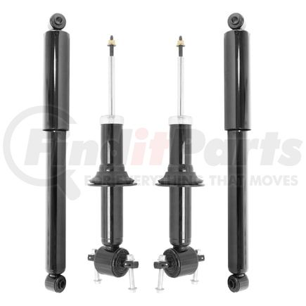 Unity Automotive 4-22-115100-22-515000-R Front and Rear Shock Absorber Conversion Kit