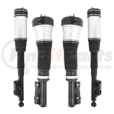 Unity Automotive 4-28-113400-4 Front and Rear Electronic Suspension Air Strut Assembly Kit