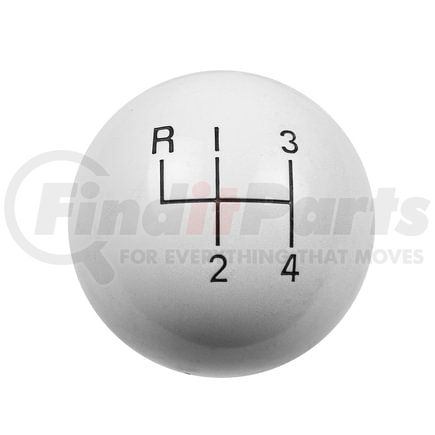 Hurst 1637626 3/8X16WHITE-4-SPEED-BALL