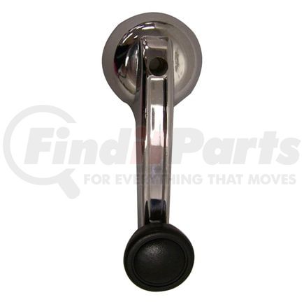 Crown J3726992 Window Crank Handle; Chrome; w/Door Speakers;