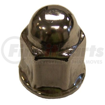 Crown J4006956 Wheel Lug Nut; 1/2 in. x 20 Thread Size; Stainless Capped Lug Nut;