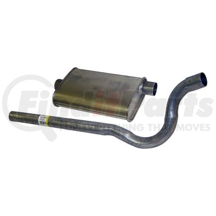 Crown J5362725 Exhaust Kit; Incl. Muffler And Tailpipe;