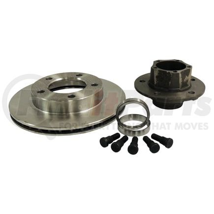 Crown J5363421 Hub And Rotor Assembly; Front; w/5 Bolt Flange Mount; 7/8 in. Thick Rotor;