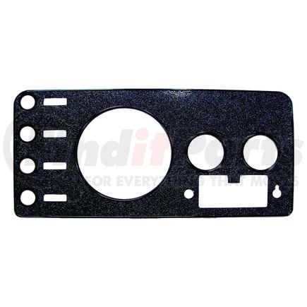 Crown J5457117 Dash Overlay Panel; Center; Black;