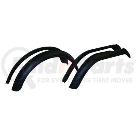 Crown J8997109 Fender Flare Kit; Incl. 4 Fenders And Hardware;